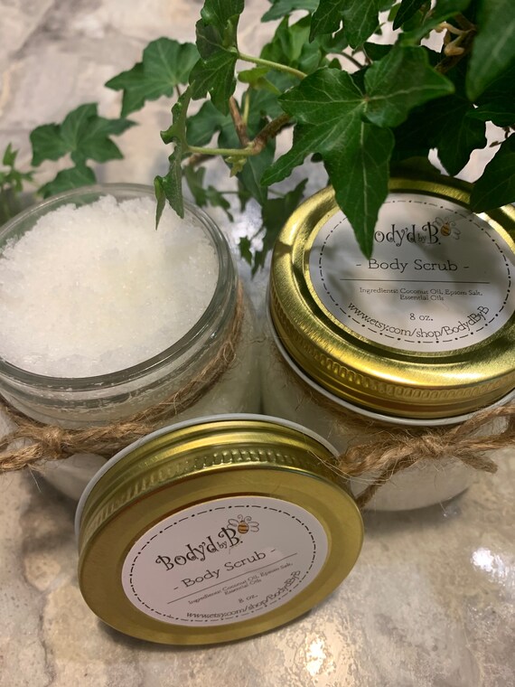 Tea Tree Body Scrub Etsy