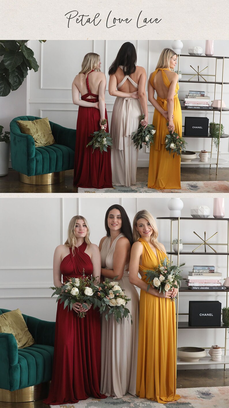 Holiday Sale! Bridesmaid Dress | Convertible Dress | Infinity Dress | Bridesmaid Gown | | Convertible Gown | Engagement Dress | Wine
