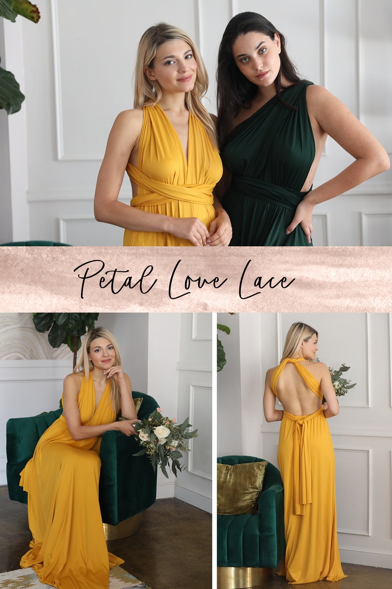 Holiday Sale! Bridesmaid Dress | Convertible Dress | Infinity Dress | Bridesmaid Gown | | Convertible Gown | Engagement Dress | image 2