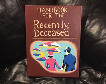 Beetlejuice Fan Art -Handbook for the Recently Deceased