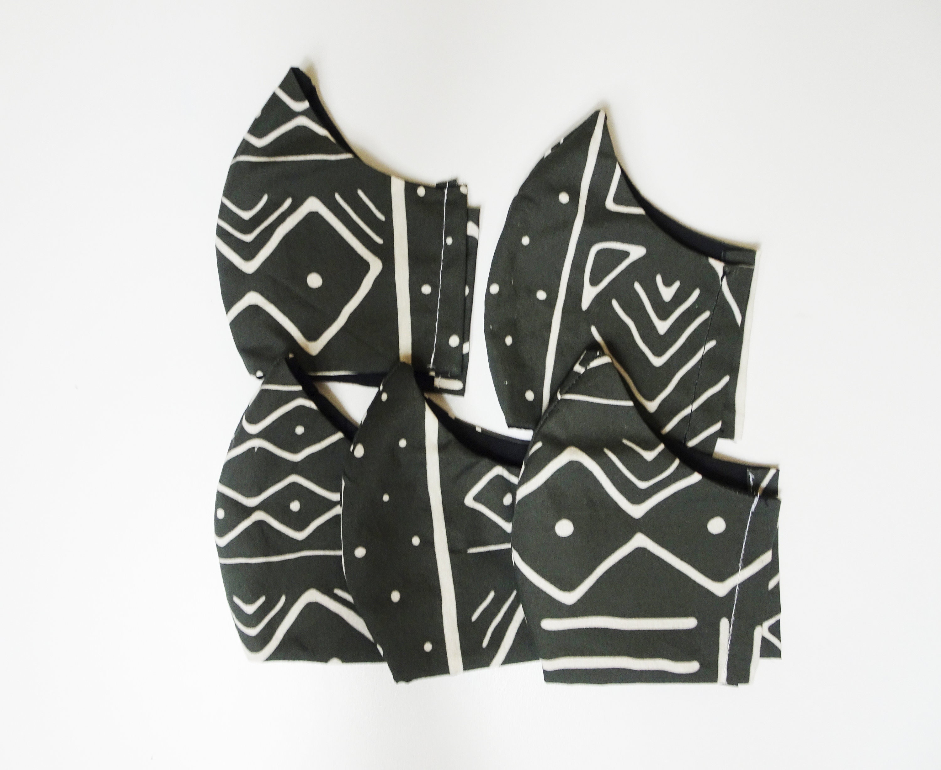 Adult Tribal Print Face Masks Etsy UK