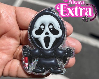 Horror phone holder phone grip - MYERS JASON PENNYWISE ghostface scream