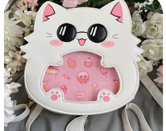 White Cat Ita Bag