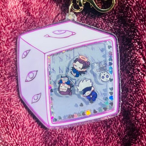 Prison Cube Shaker Charm