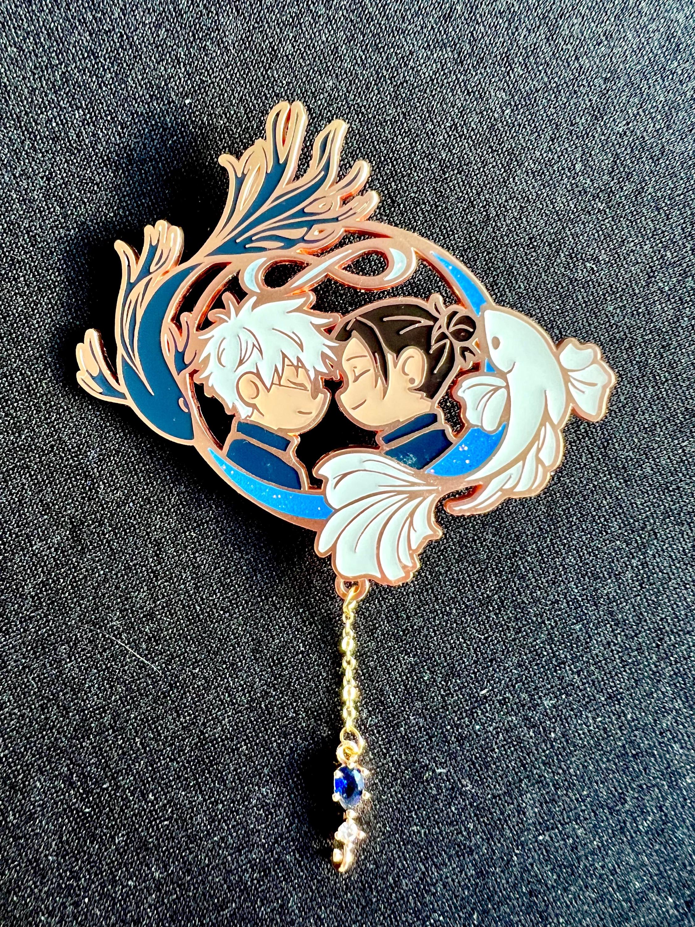 Satosugu Enamel Pin