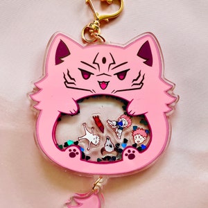 Sukuna & Yuuji Cat Shaker Charm