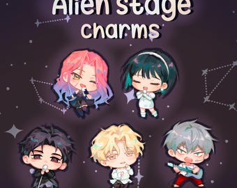 Al!en Stage Keychain