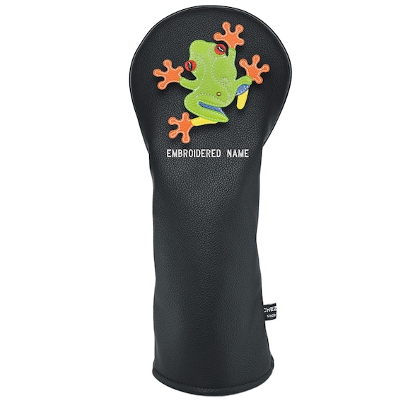 Frog PUレザーゴルフクラブカバー ドライバーヘッドカバー