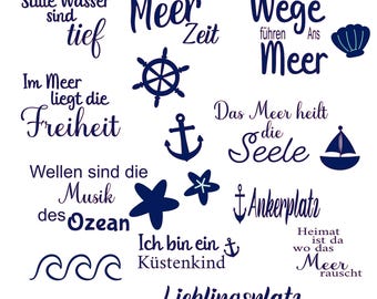 Maritime, plotter file, SVG, PNG,JPG, water, sea, waves,