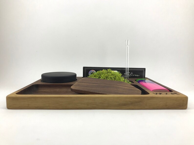 Wooden Rolling Tray for Your Herbs Etsy Australia