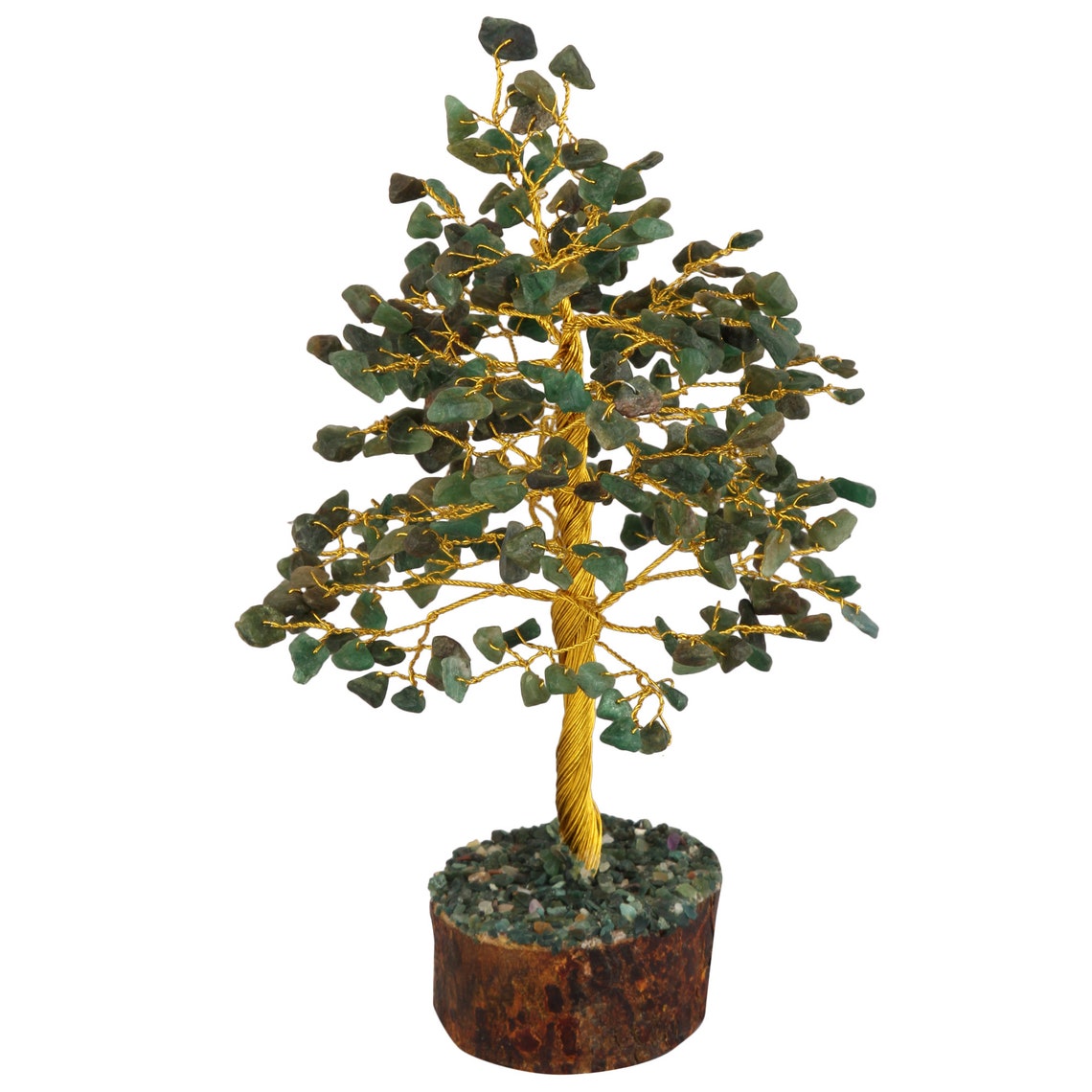 Green Jade Gem Tree Chakra Balancing Feng Shui Bonsai Trees | Etsy