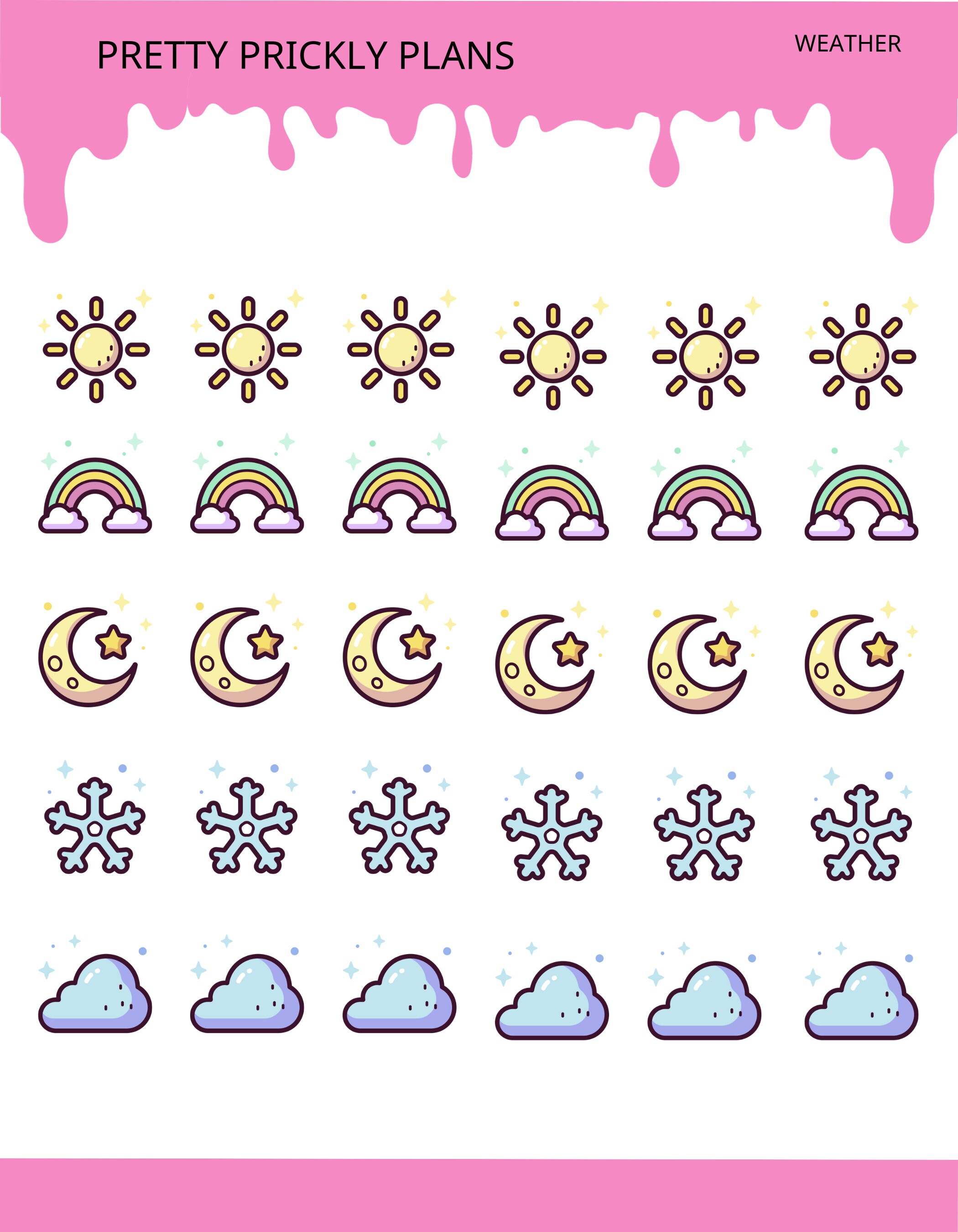 Spell on You Planner Stickers Collection – Pretty Sheepy