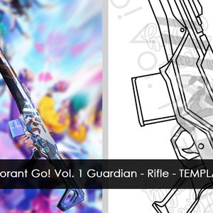 Go Vol 1 Guardian -  Rifle - TEMPLATE (Valorant)