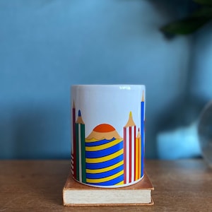 Vintage T.G. Green Pencil Pot: Church Gresley 'Catch Can' 1980s Design