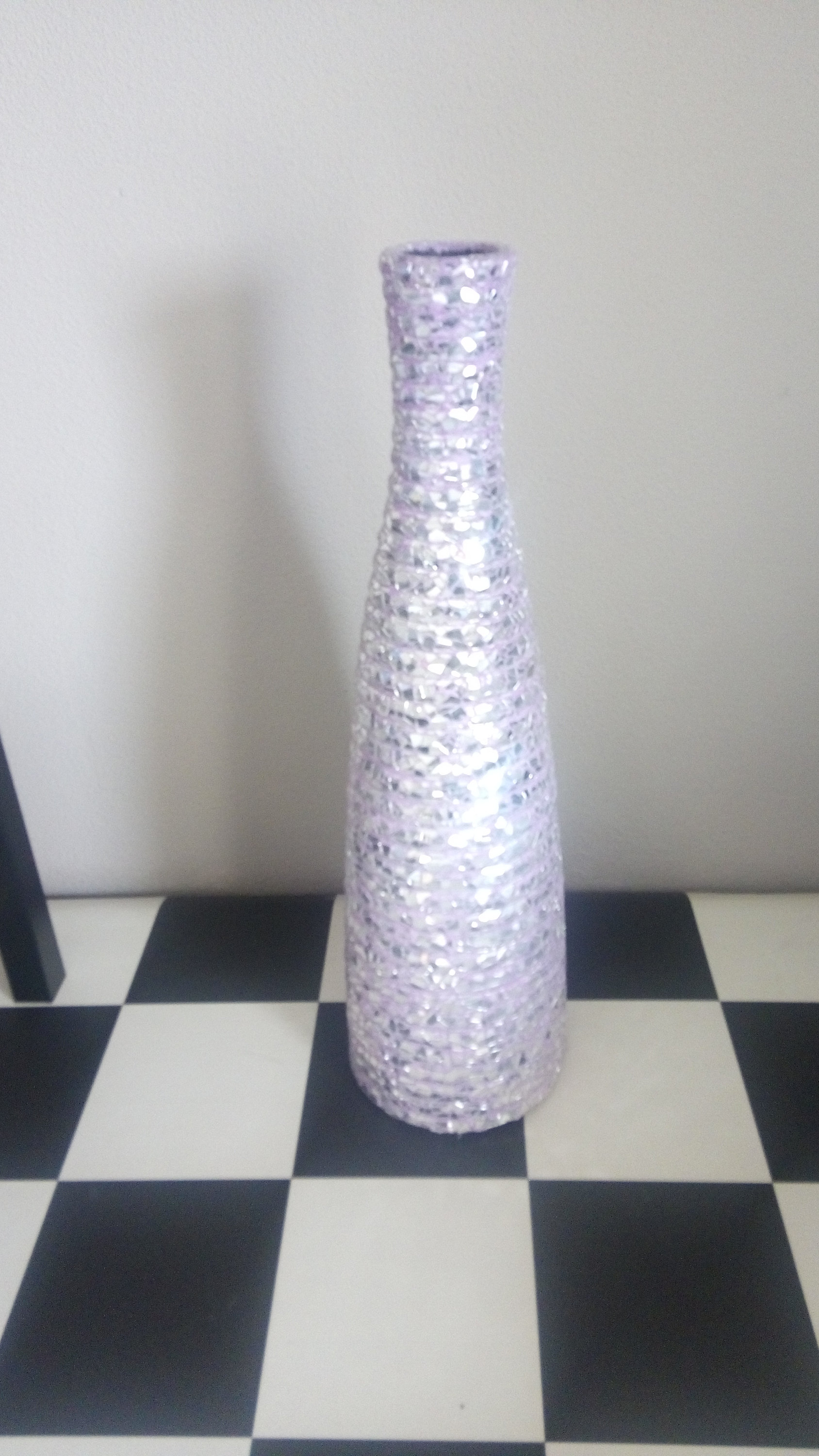 Vase Mosaïque Mauve
