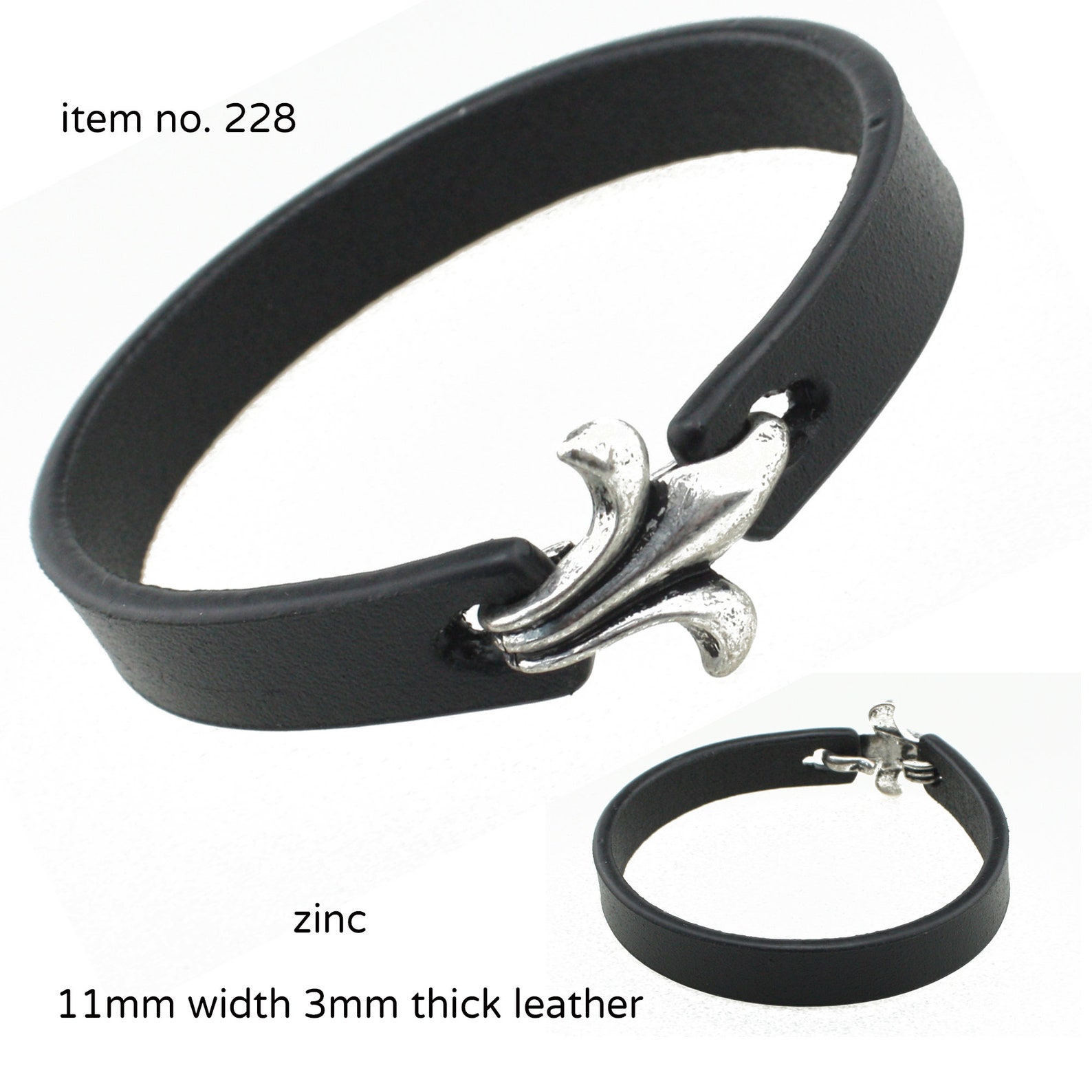 Jewelry & Accessories Men's Jewelry Bracelet Leather Etsy UK