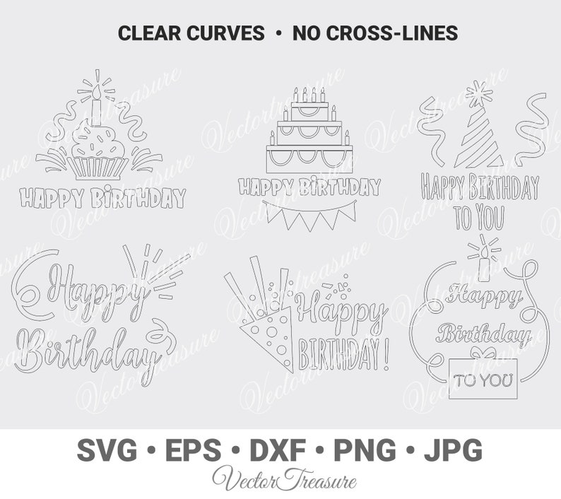 Download Art Collectibles Clip Art Birthday Quotes Clipart Birthday Cricut Happy Birthday Vectors Birthday Badges Vector Png Jpg Dxf Svg Eps Clip Art Instant Download Svg2