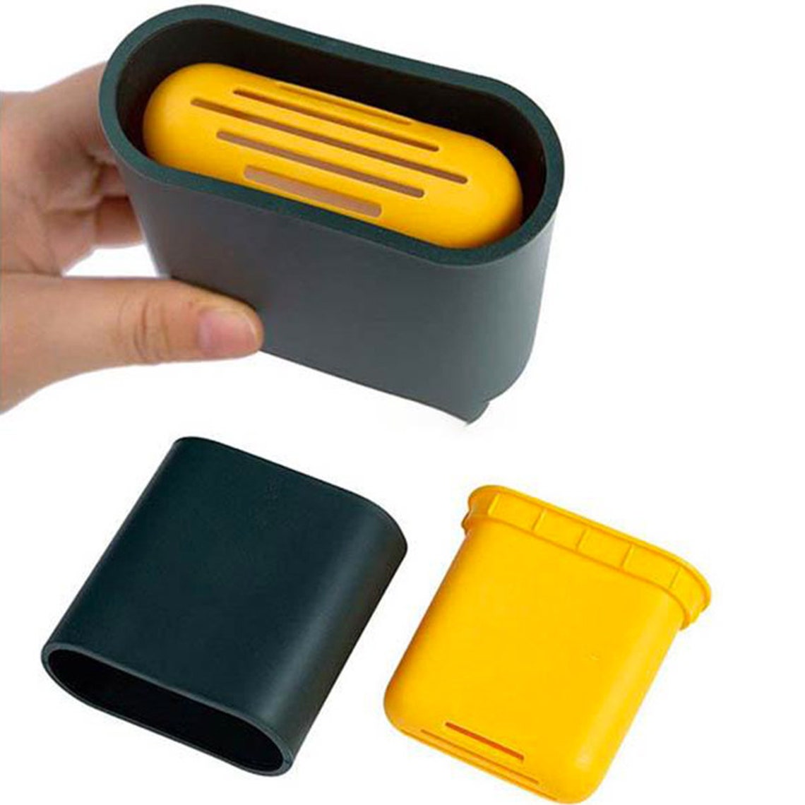 SHOP-STORY Toilet Brush: Ultra Hygienic Flexible Silicone | Etsy