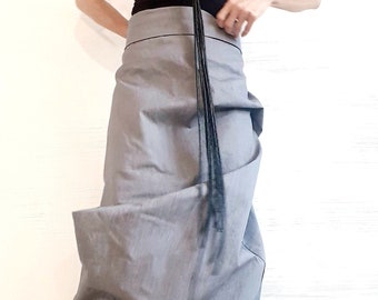 Extravagant Wrap Skirt, A Line Skirt, Long Slit Skirt, Ball Cocktail Skirt, Gothic Skirt, Asymmetric Skirt, Maxi Skirt, Wedding Skirt