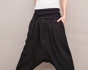 New collection Avant Garde Pants, Harem Pants Women, Drop Crotch Pants, Baggy Pants, Extravagant Pants, Loose Pants