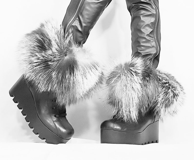 platform winter boots women's shoes