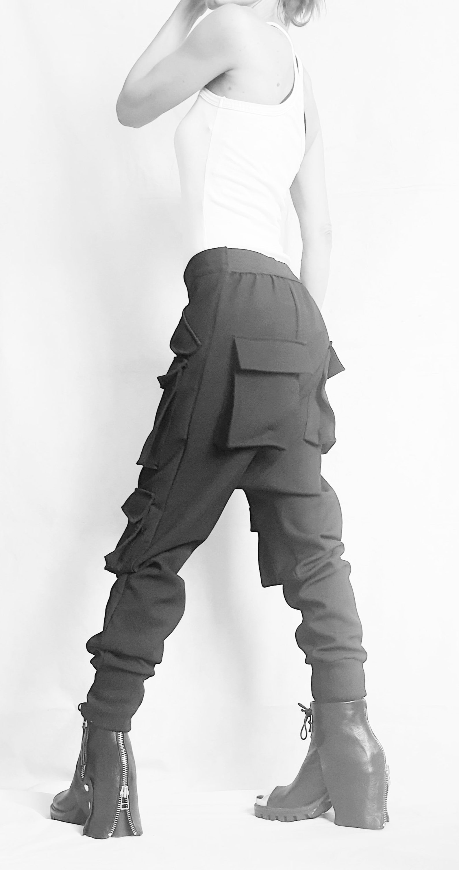 Extravagant Pants/ Casual Pants/ Urban Pants / Loose Pants/ Etsy