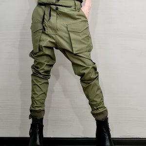 Extravagant Military Green Pants, Harem Casual Pants, Urban Pants ...