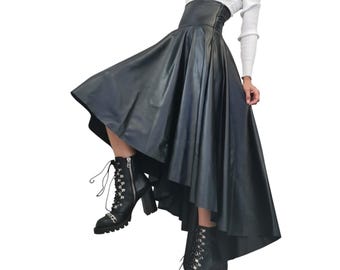 Faldas Góticas Asimétricas Modernas - Diseño Exclusivo y Elegante