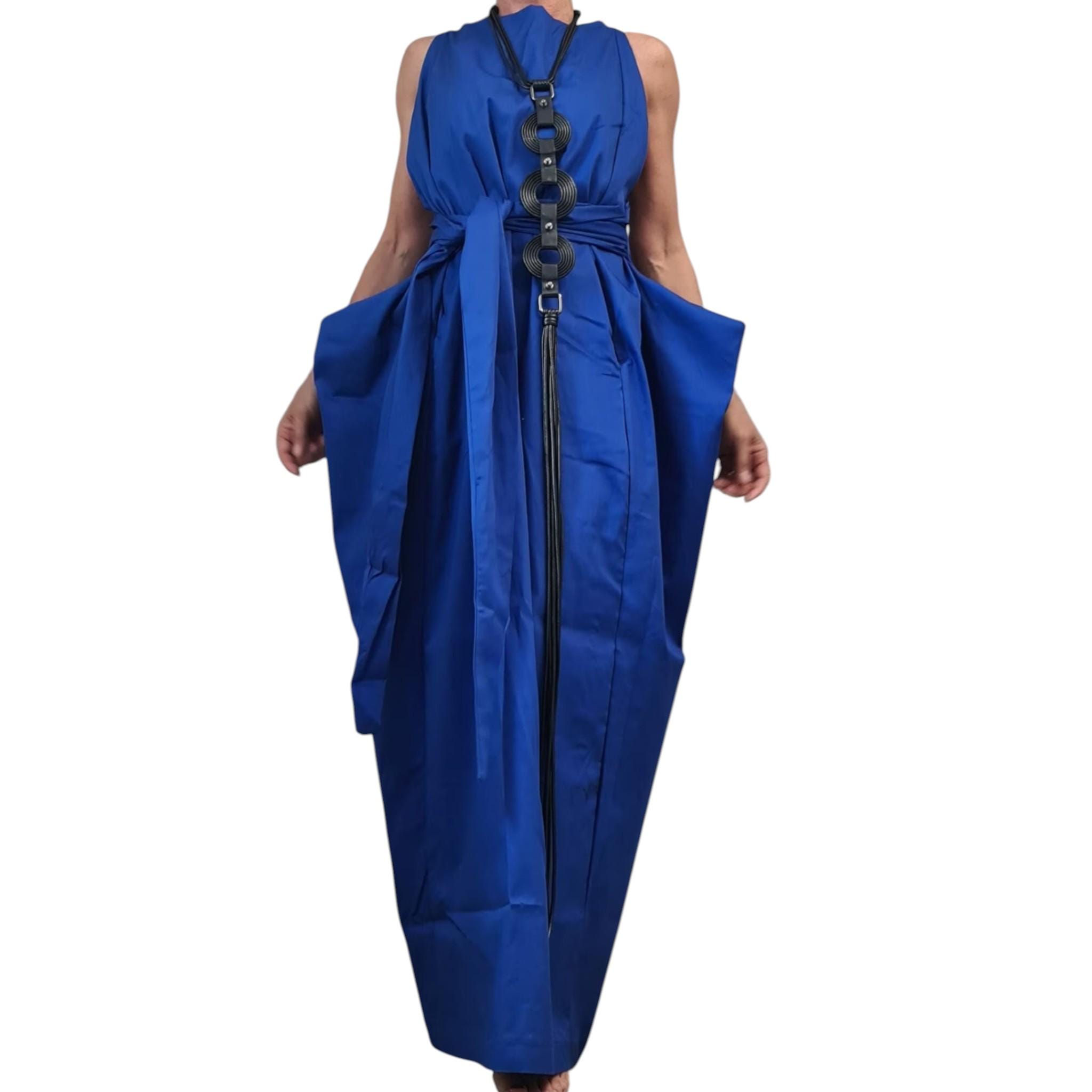 royal blue maxi dress with open back Backless Royal Blue Satin Long Prom Dresses, Open Back Royal Blue Long jbydress