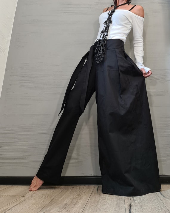 アバンギャルドパンツ、アシンメトリーパンツ、デコンストラクトパンツ