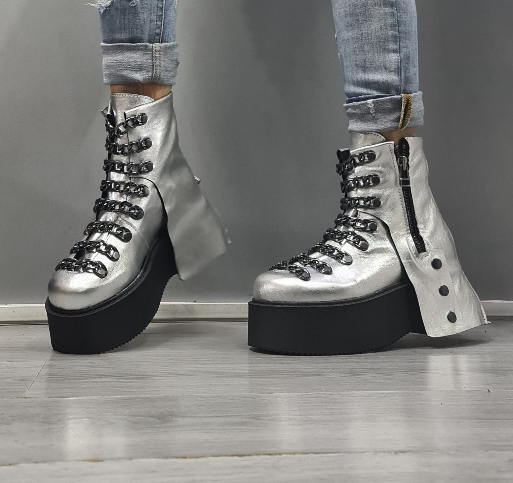 platform womens boots