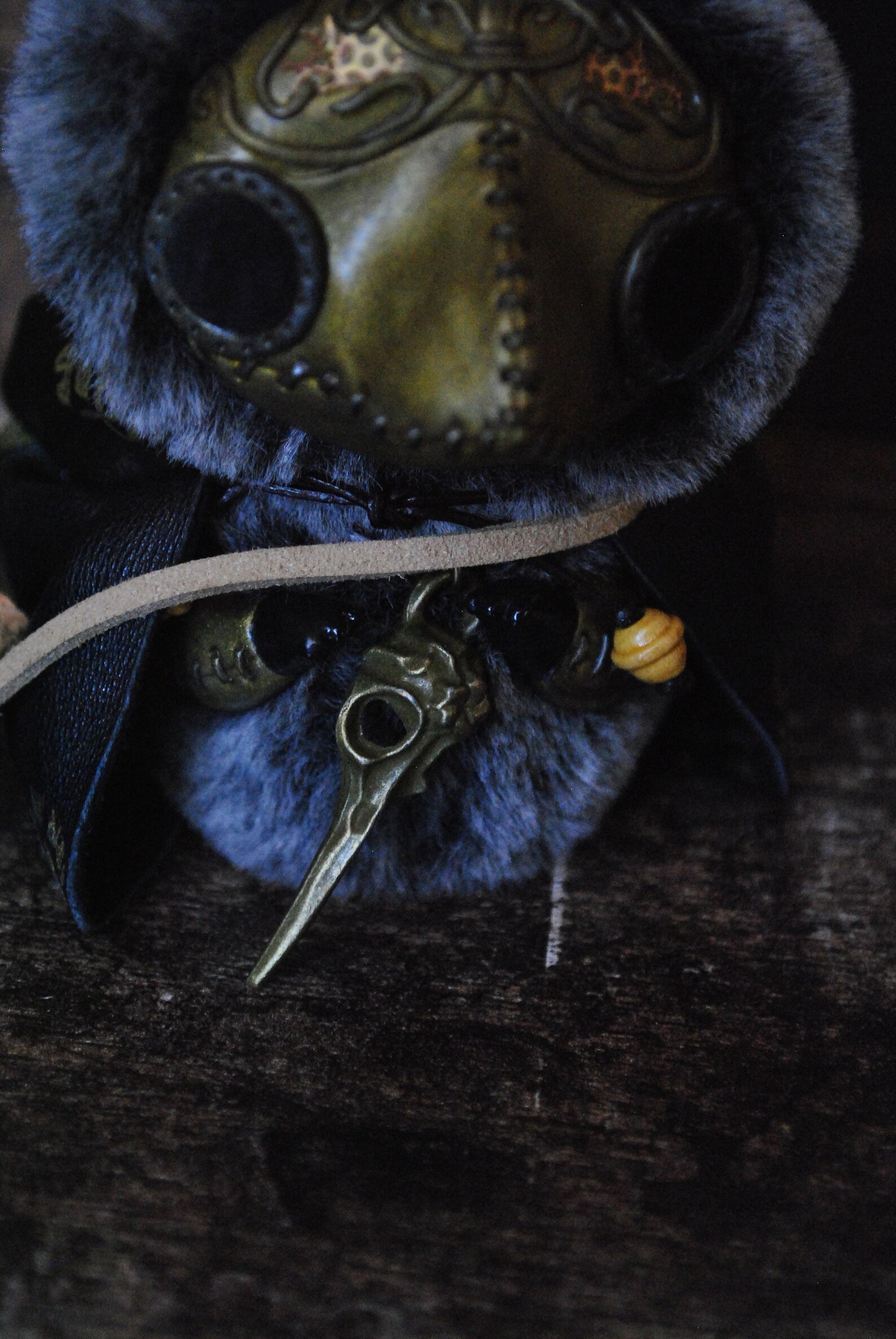 plague doctor plush large
