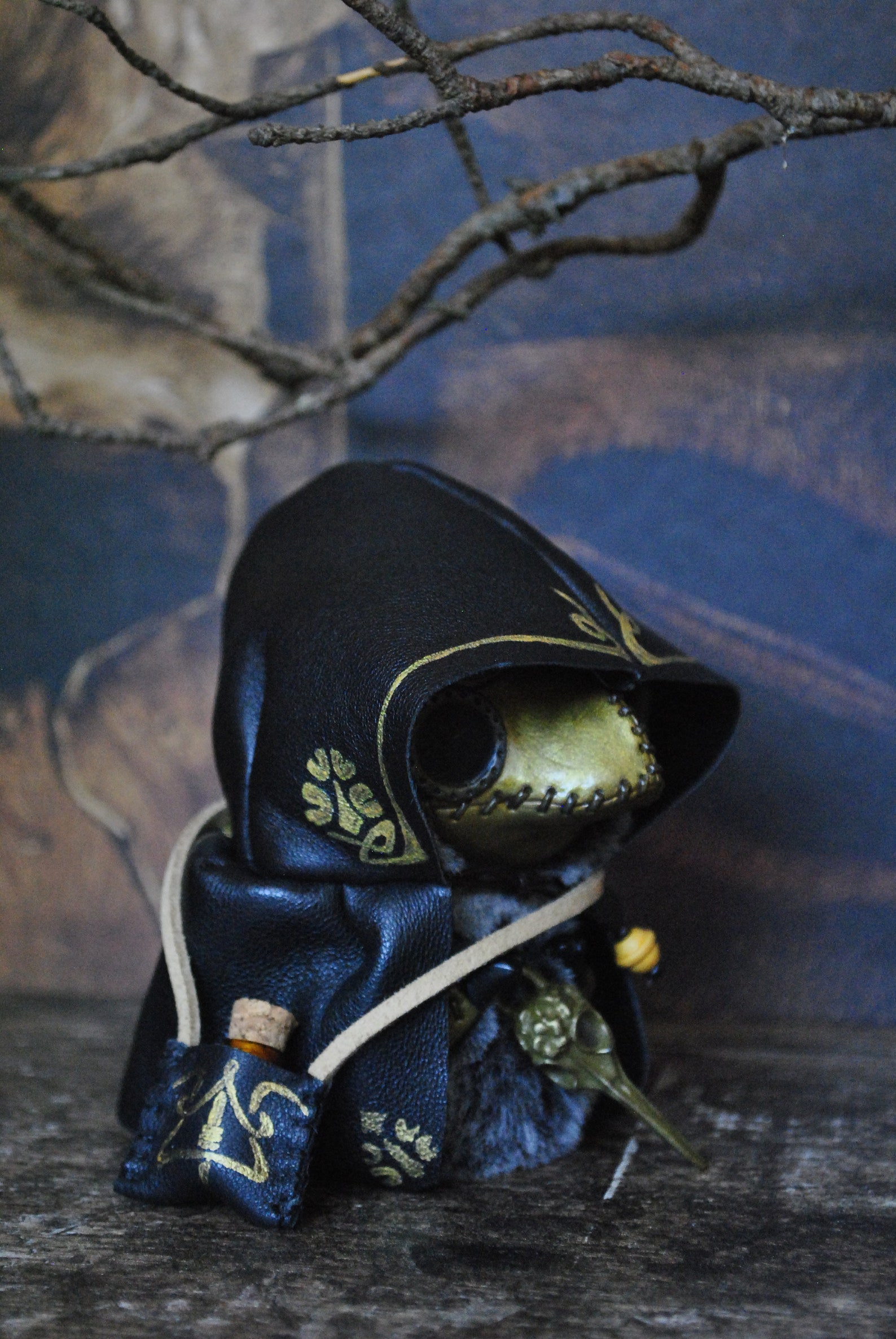 plague doctor plush large
