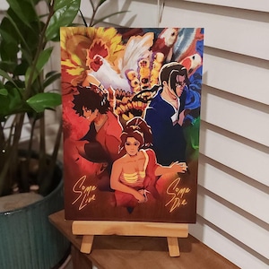 Samurai who smells of...Print | A4 & A5 | 300 GSM | Glossy Coat Matte Finish | Samurai | Champloo | Mugen | Jin | Fuu |