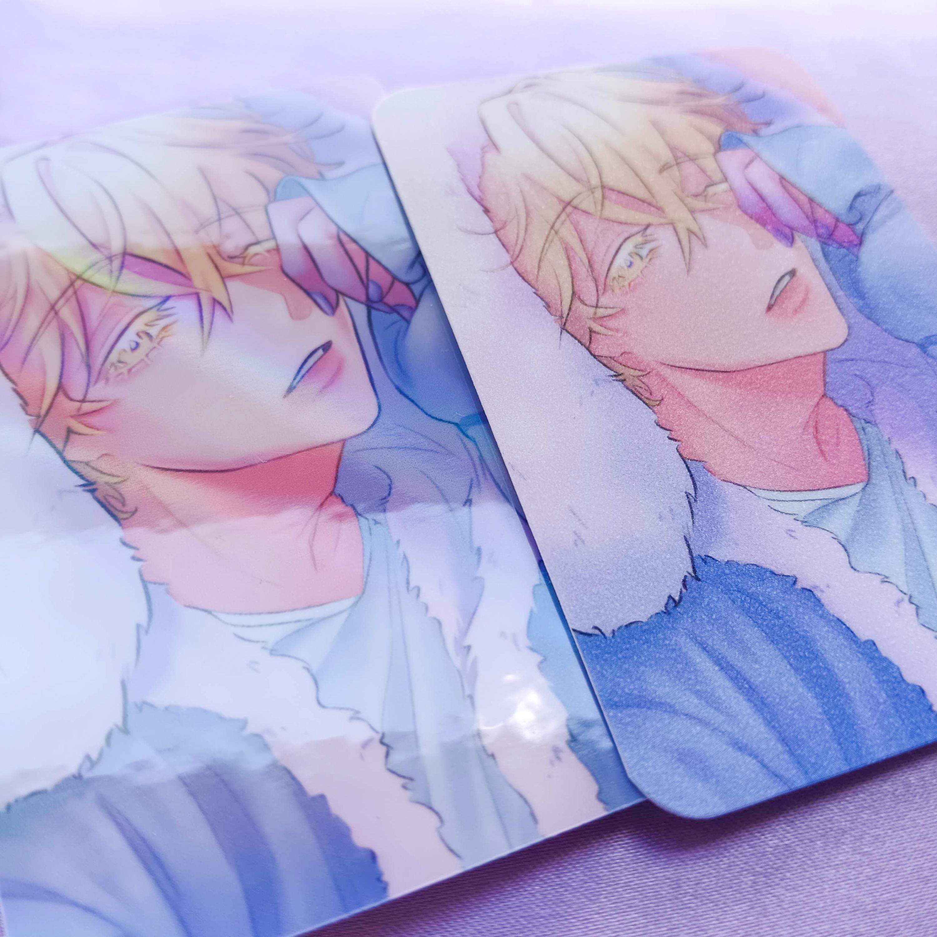 Alien Stage Pyjama Photocards | Holographic & Starry - Etsy