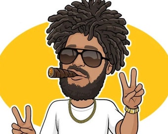 i will draw cartoon portrait and caricature