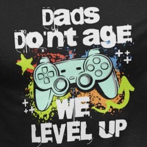 Gamer Dad T-Shirt: Funny Videogame Gift for Husband