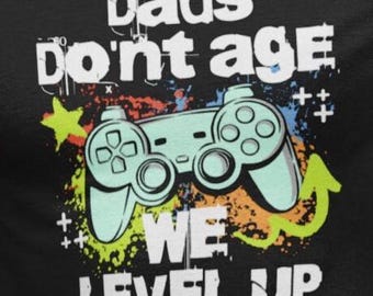 Gamer Dad T-Shirt: Funny Videogame Gift for Husband