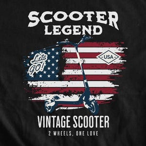 Retro Scooter rider shirt for Gift, Vintage electric scooter t-shirt, scooter rider, scooter t-shirt, scooter lover gift.