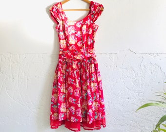 Vintage 1980's Laura Ashley dress