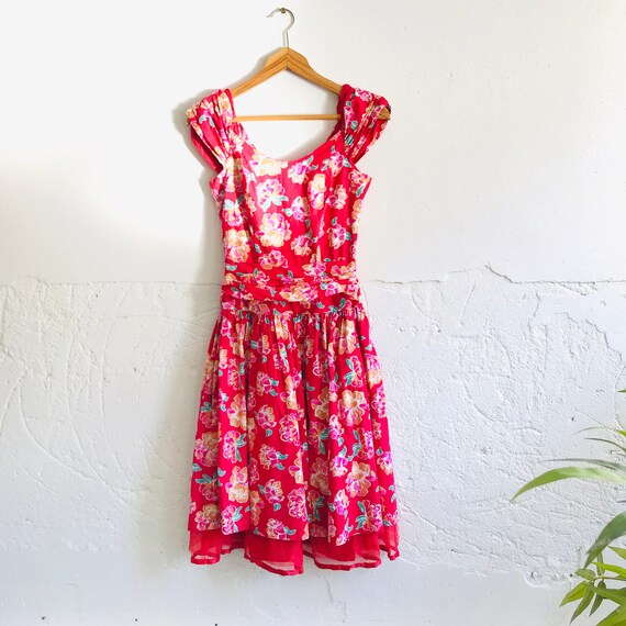 Vintage 1980's Laura Ashley dress