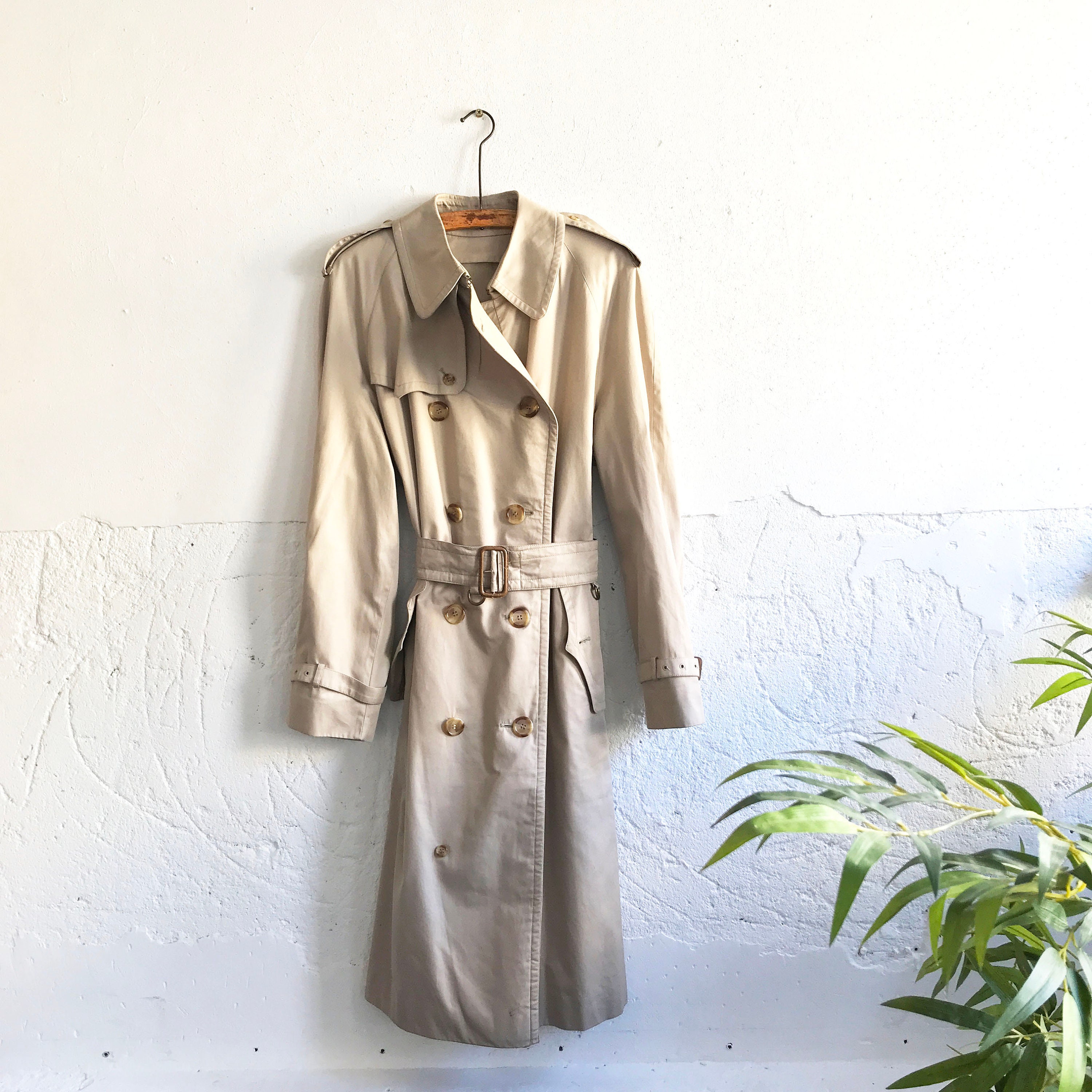 Vintage 1970s Grenfell Trench Coat Etsy UK