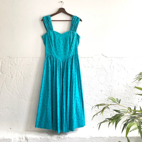 Vintage 80s Laura Ashley dress