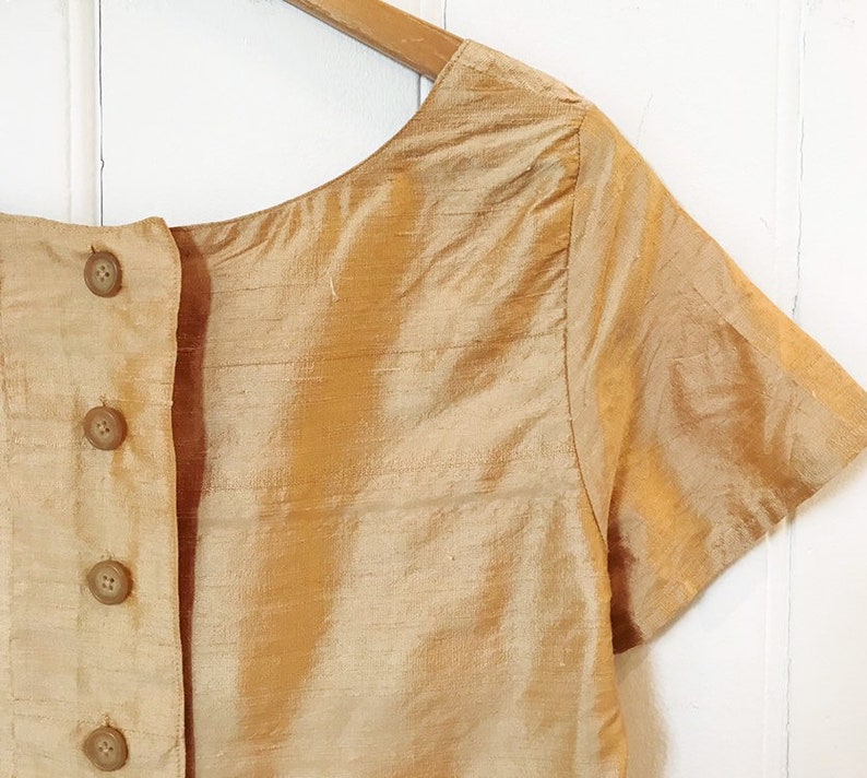 Handmade silk top