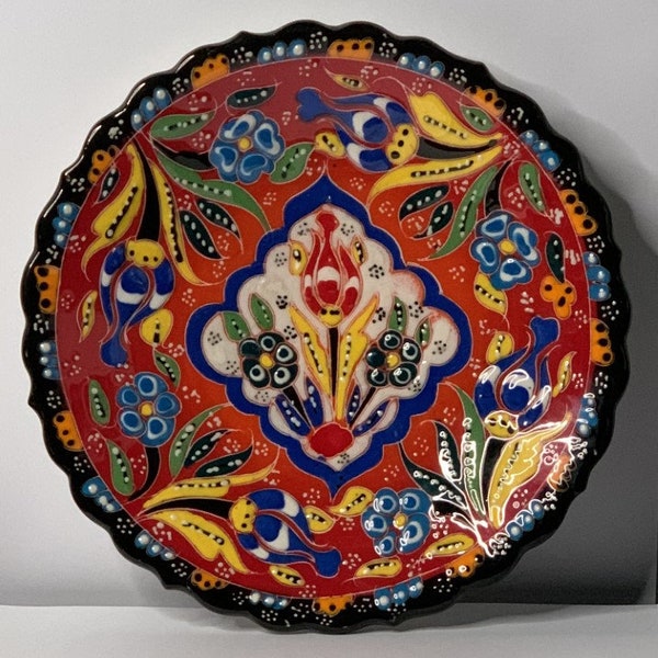 18 cm Turkish Plate Flower Collection