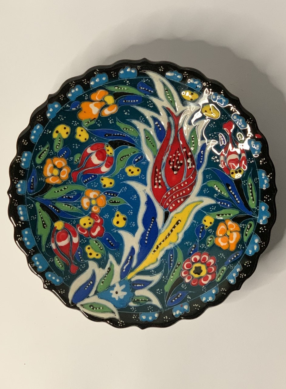 18 cm Turkish Plate Collection Etsy
