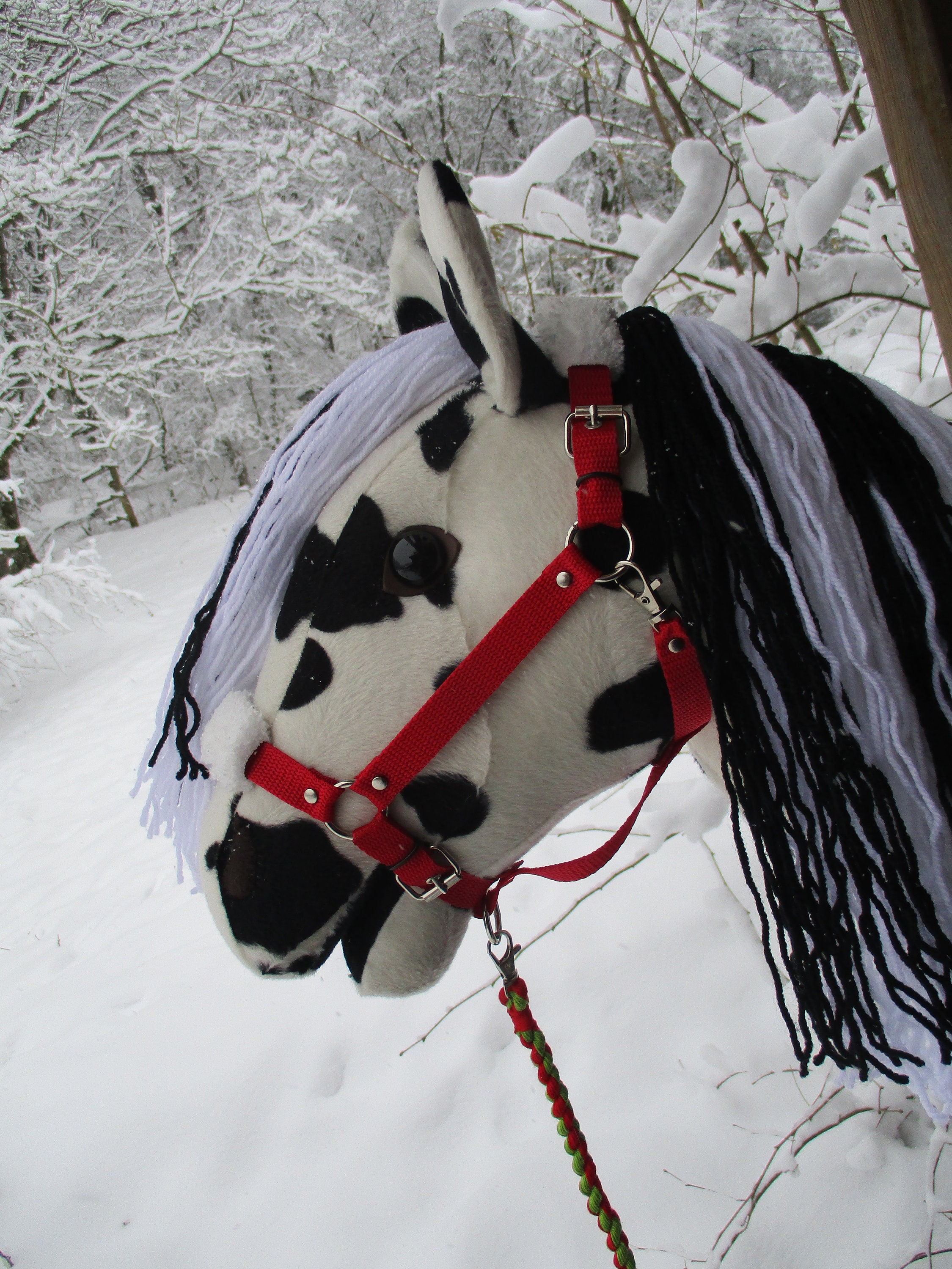 Hobby Horse hübscher Schecke Hobbyhorse / Steckenpferd Etsy