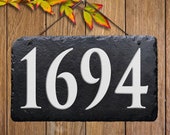 House Number Plaque, Hanging House Number Sign , House Warming Gift, House Number Sign, House Décor, Address Sign