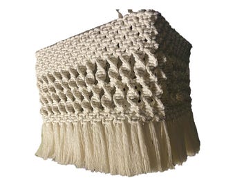 Araña de macramé