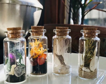 Create your own Element jars. Earth, Fire, Water and Air.